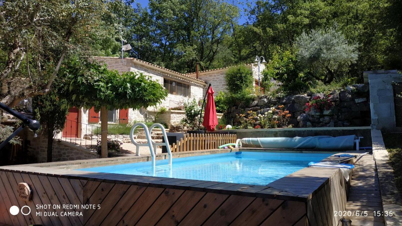 L'Establoun Apartment Saint-Martin-de-Bromes Luaran gambar